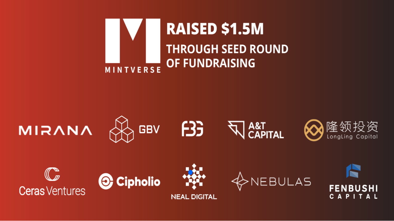 Mintverse Closes Successful Seed Round of .5M